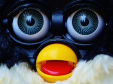 furby, cute, blue eyes