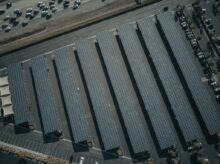 Aerial Photography of Solar Farm