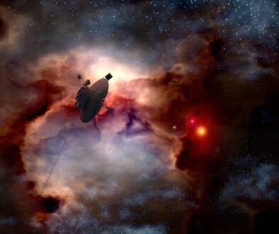 space probe, pioneer 10, gas mist