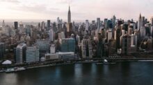 aerial photography of Empire State building