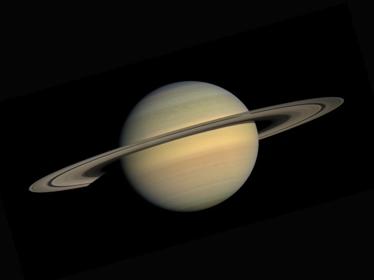 Saturn and its rings