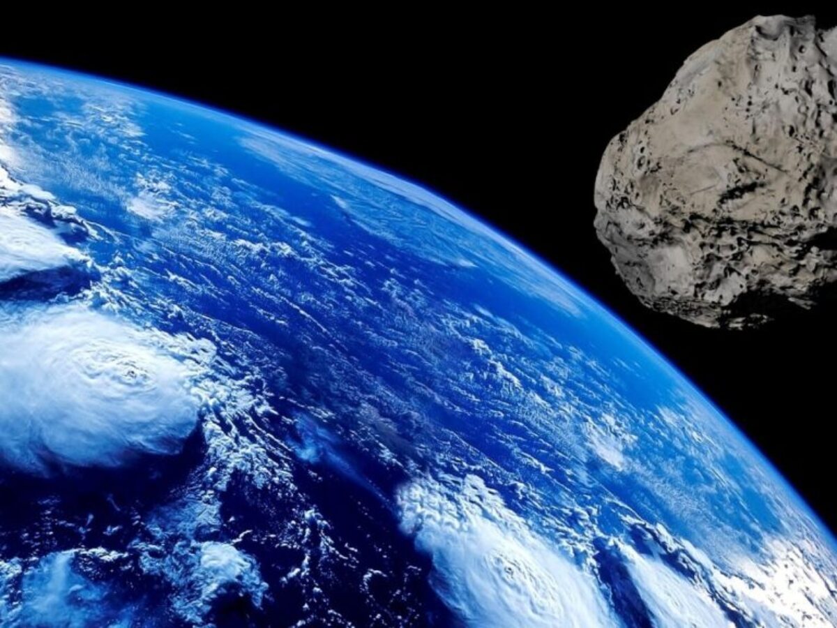 asteroid, meteorite, space