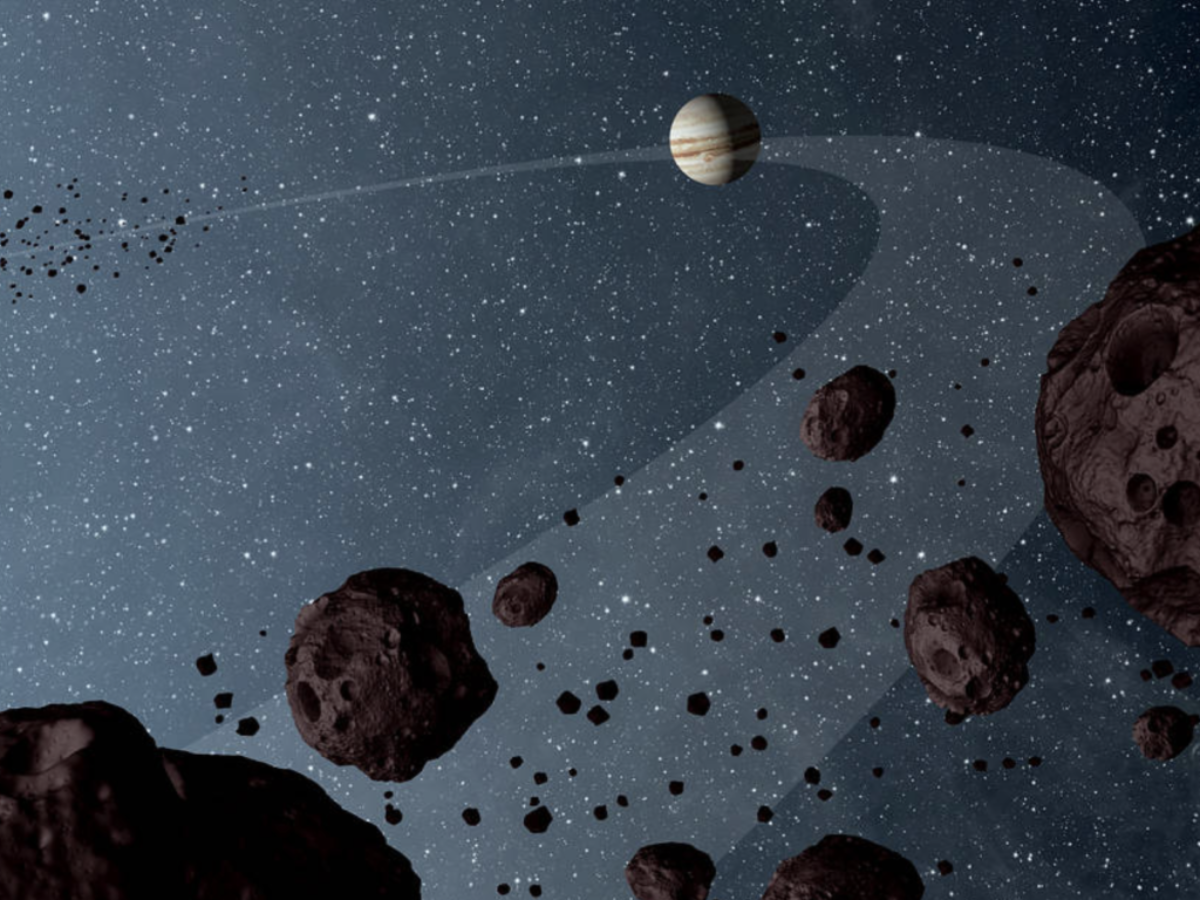 asteroid, vesmír