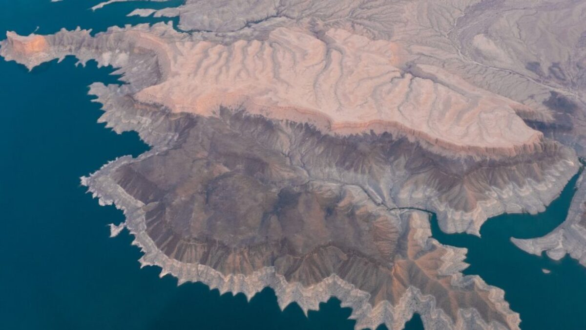aerial photography of continent