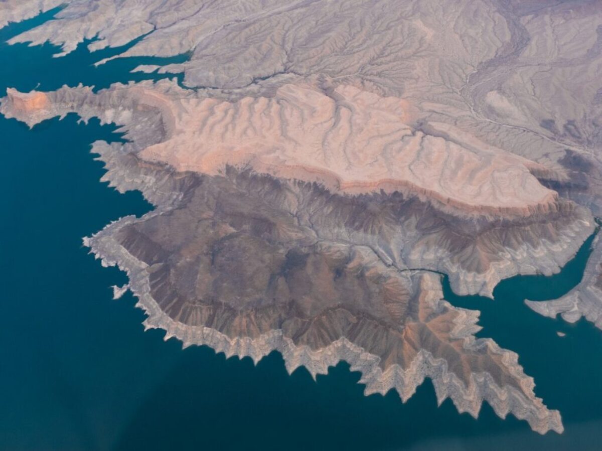 aerial photography of continent