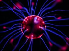 plasma ball digital wallpaper