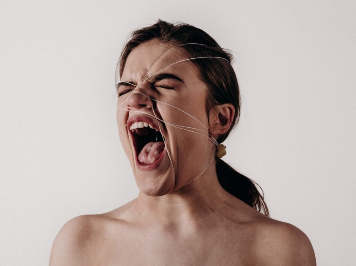 woman's face photograph