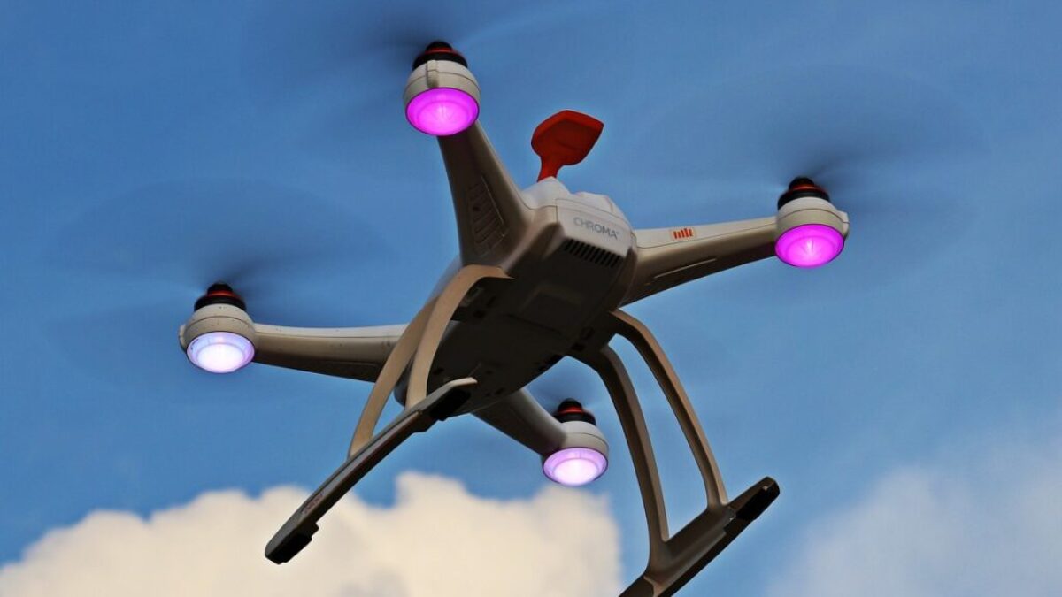 drone, flying drone, heaven