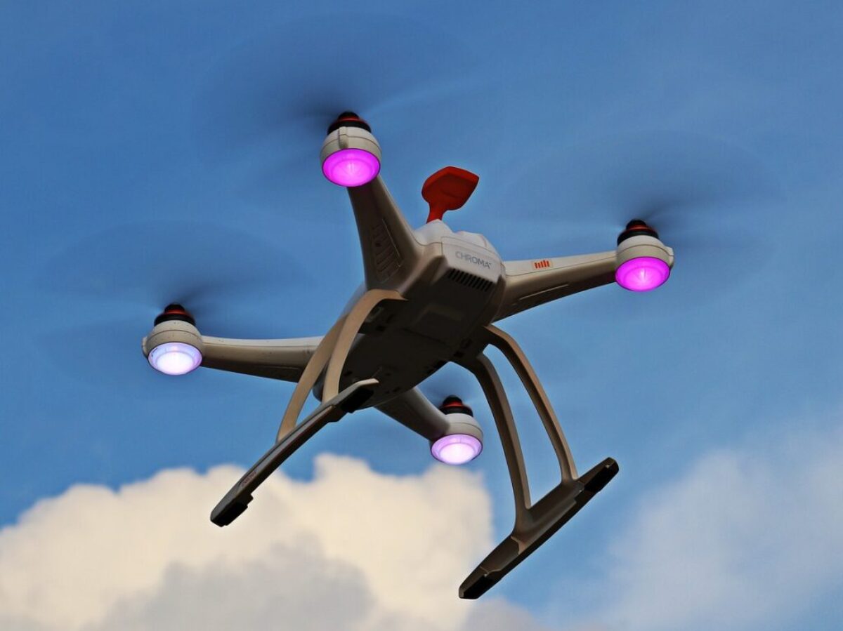 drone, flying drone, heaven