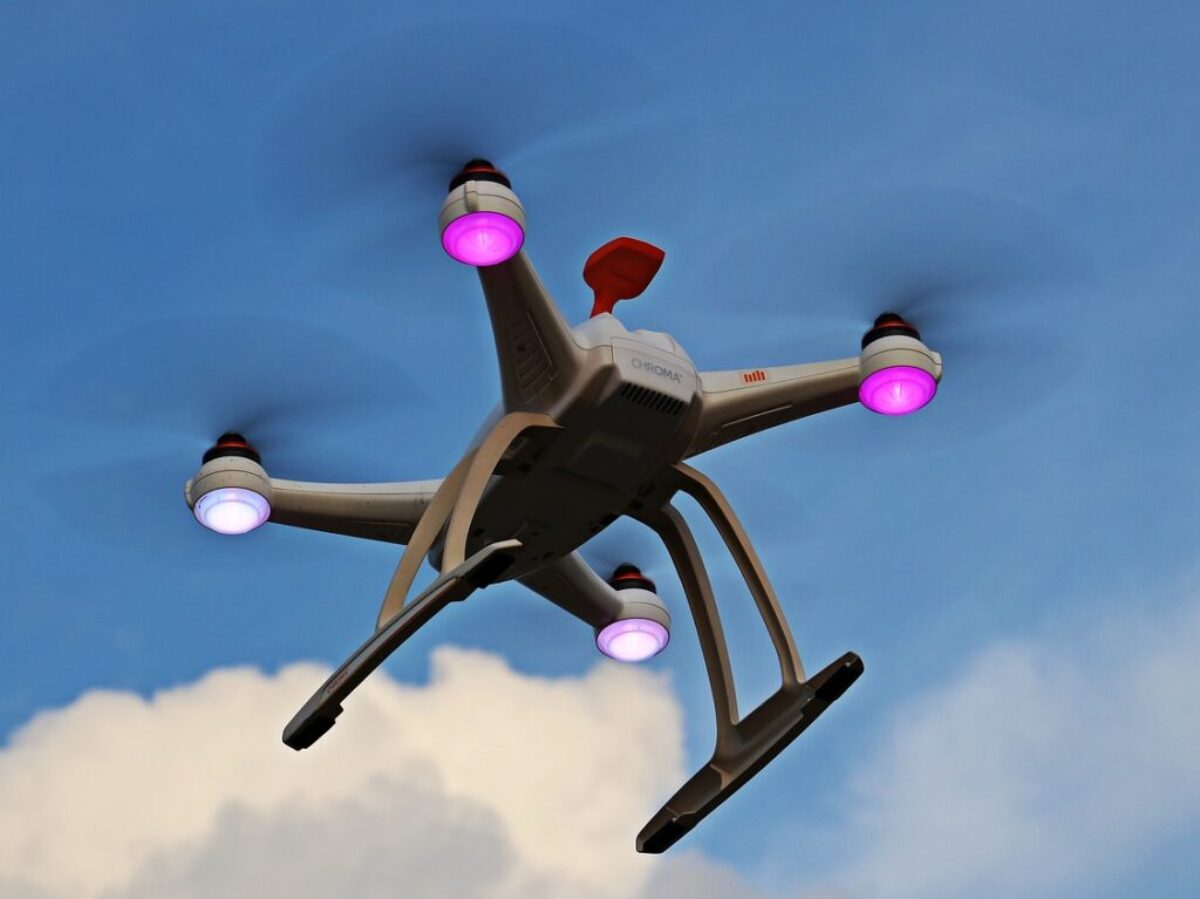 drone, flying drone, heaven