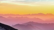 landscape photography of mountains