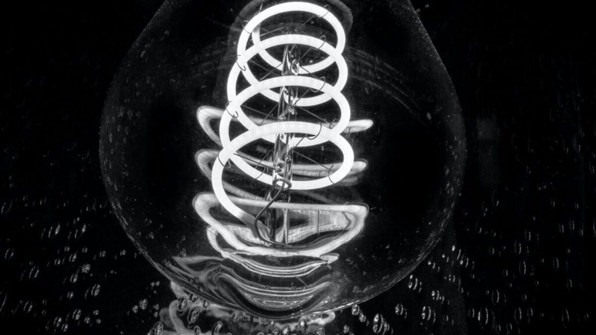 water drop on black surface
