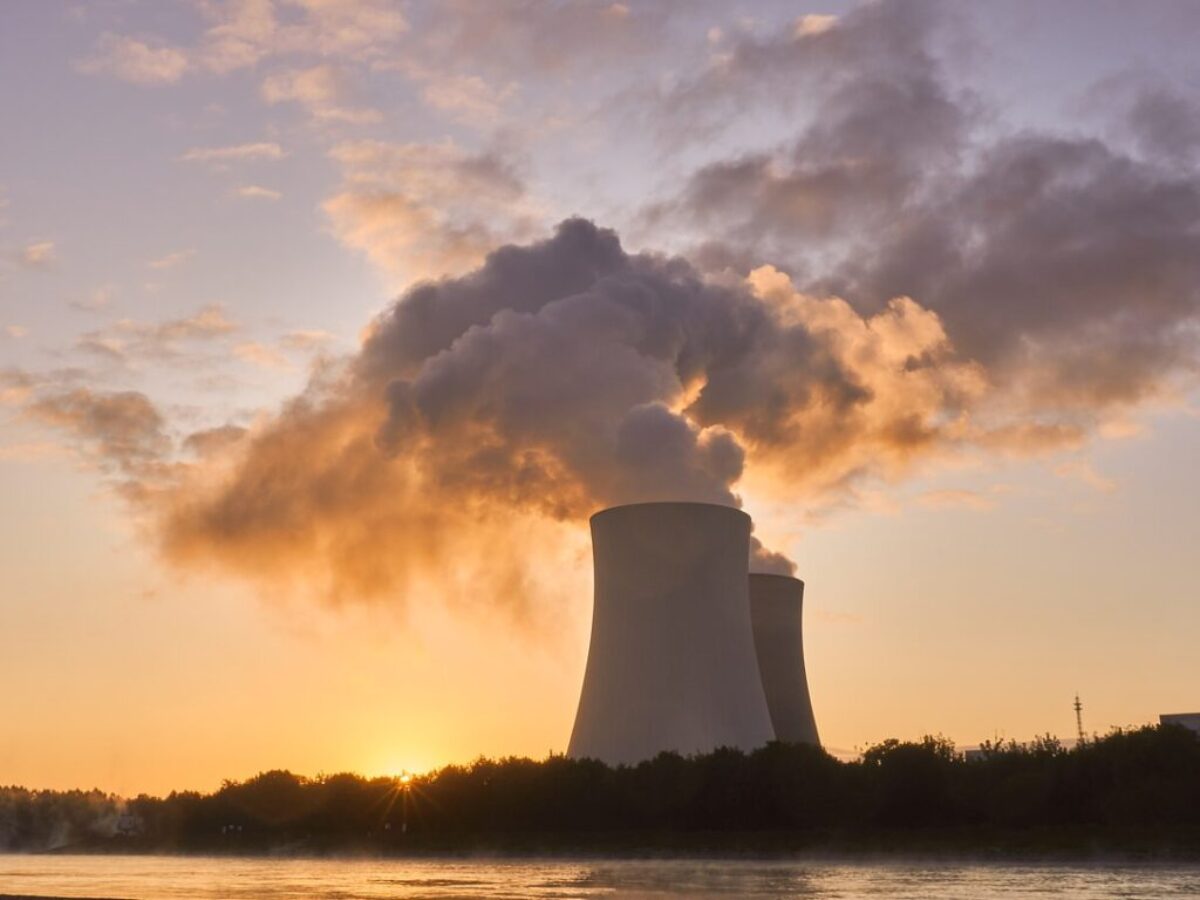 nuclear power plant, rhine, flow