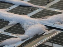 solar, covered, nature