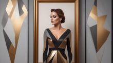 woman, stylish makeup, elegant