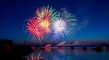 green, red, and white fireworks on sky at nighttime