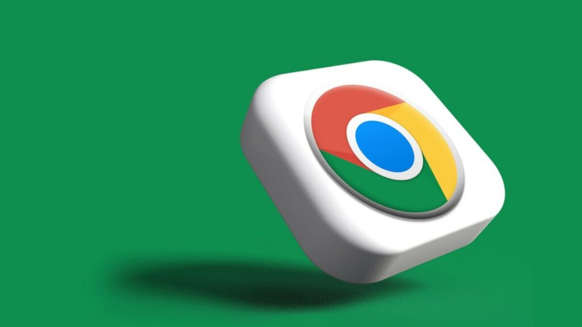 a white google logo on a green background