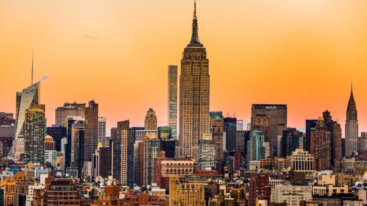 landscape photo of New York Empire State Building