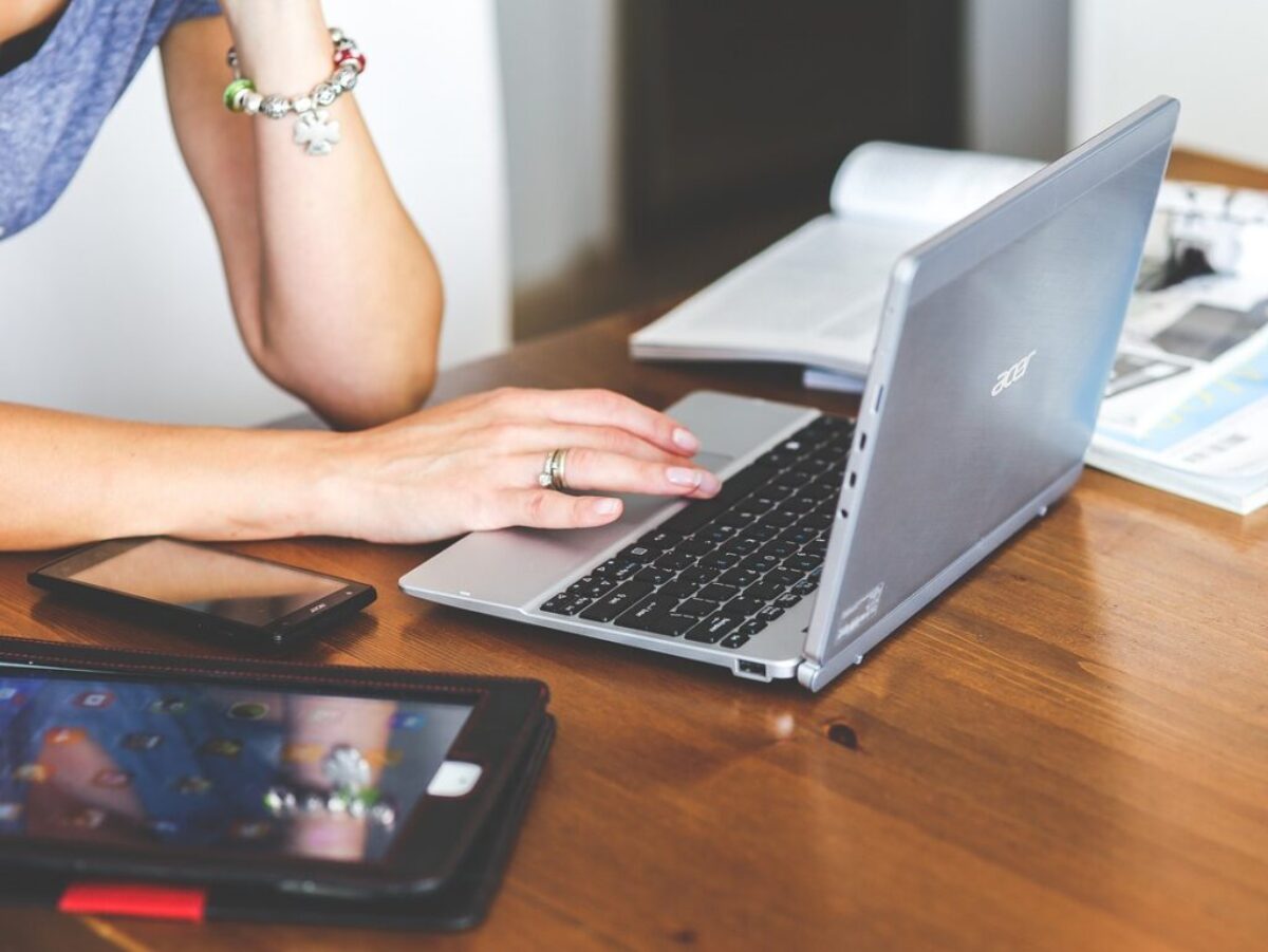 technology, laptop, keyboard