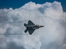 a fighter jet flying through the air