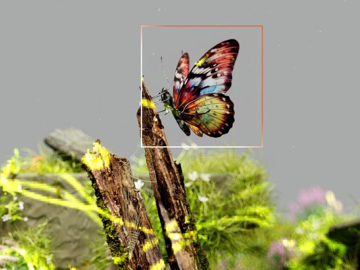 An artist’s illustration of artificial intelligence (AI). This image depicts how AI could help understand ecosystems and identify species. It was created by Nidia Dias as part of the Visua...