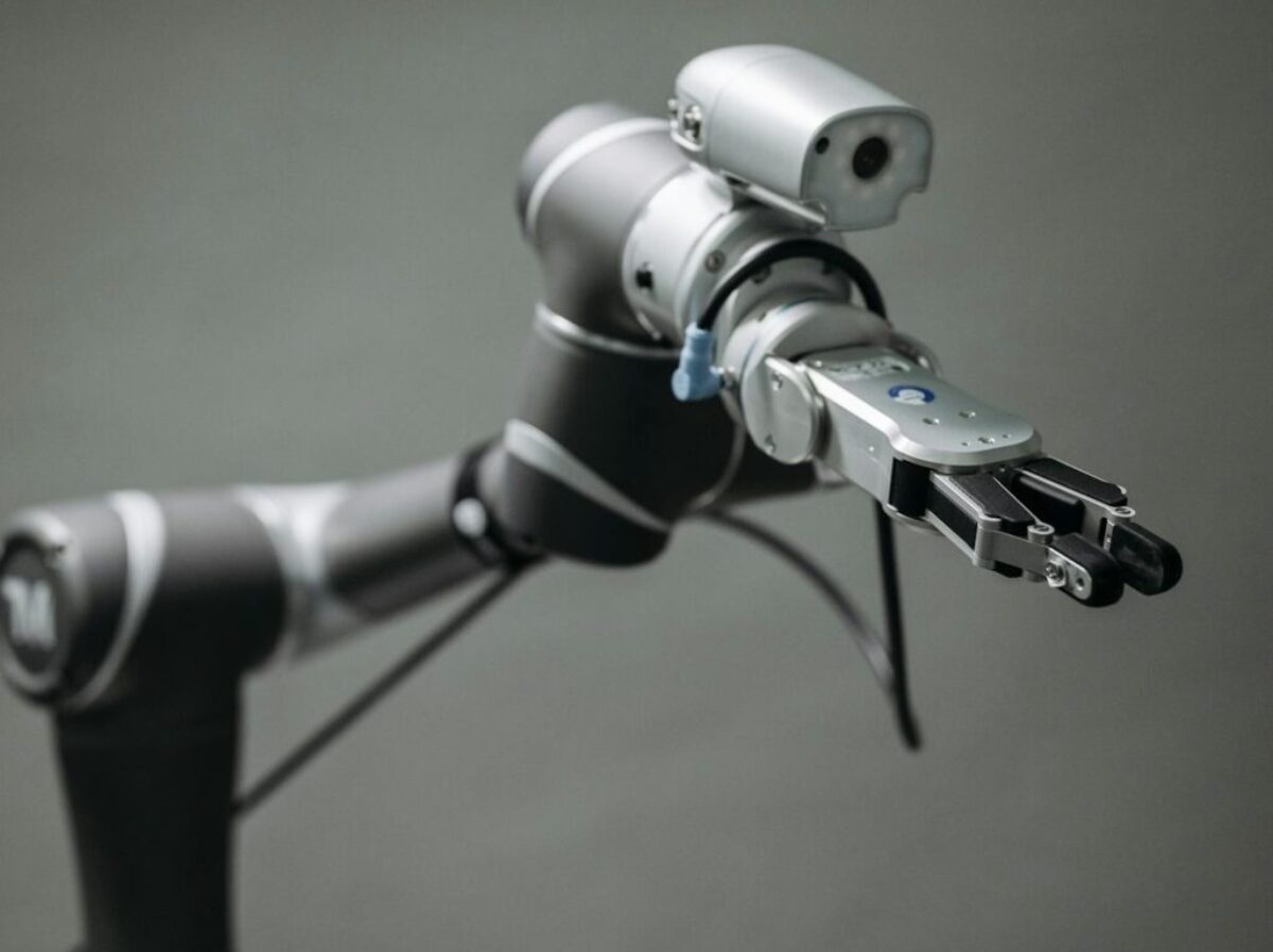 A Video Camera on a Stand