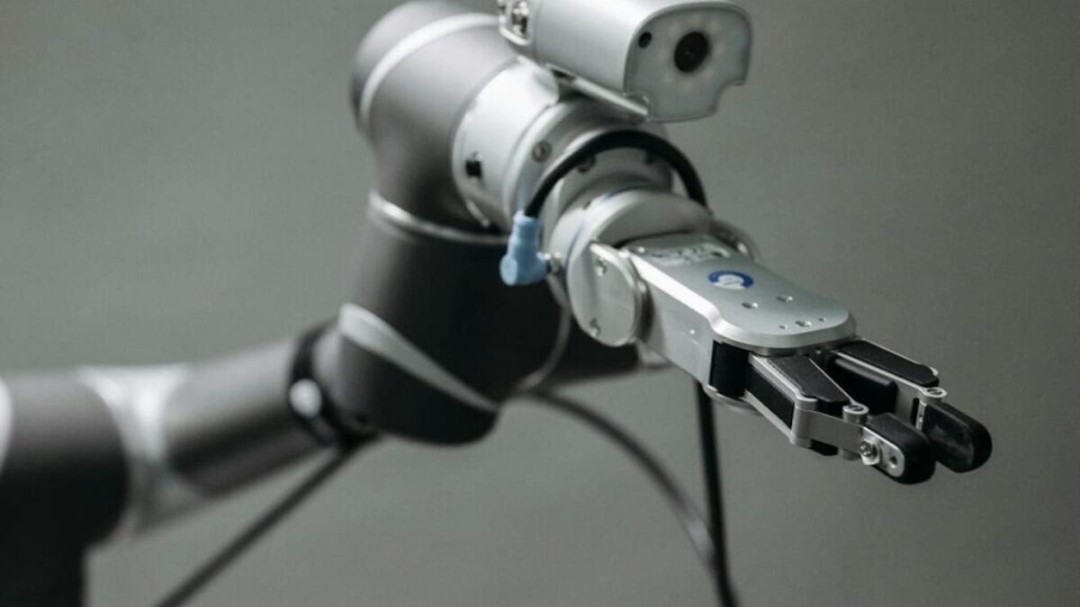 A Video Camera on a Stand