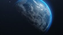 a view of the earth from space