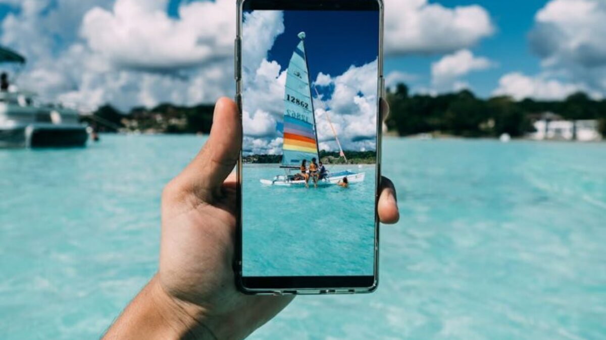Person Holding Phone