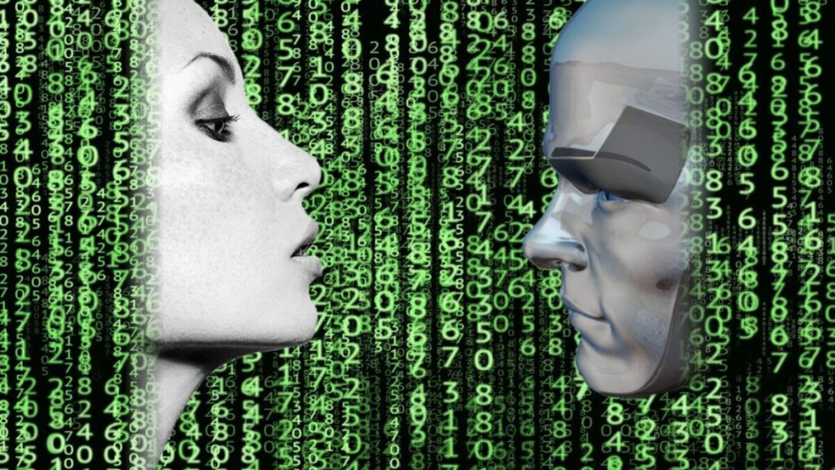 robot, human, code