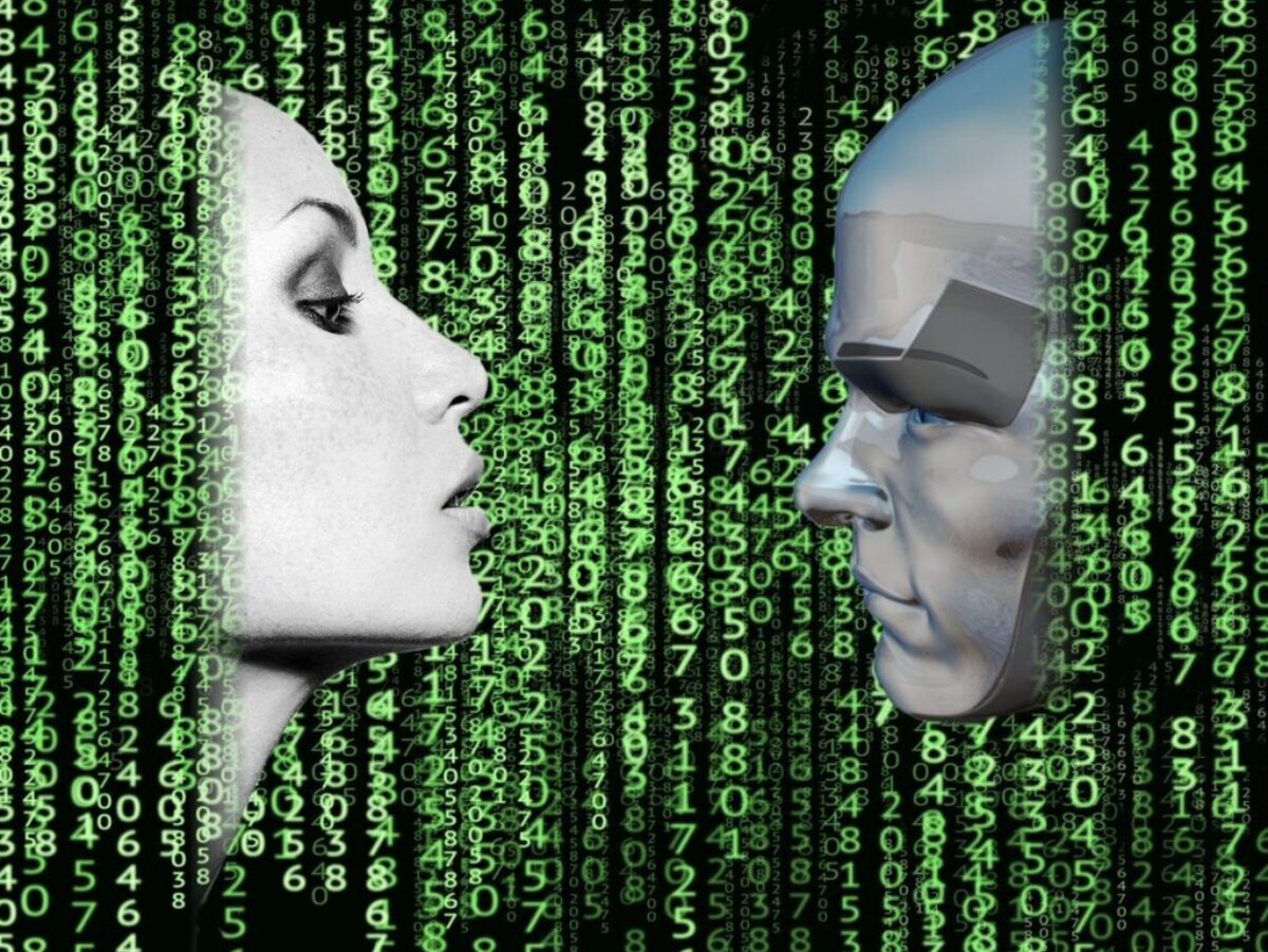 robot, human, code