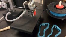 Futuristické boty vytištěné na 3D tiskárně se přizpůsobí nohám