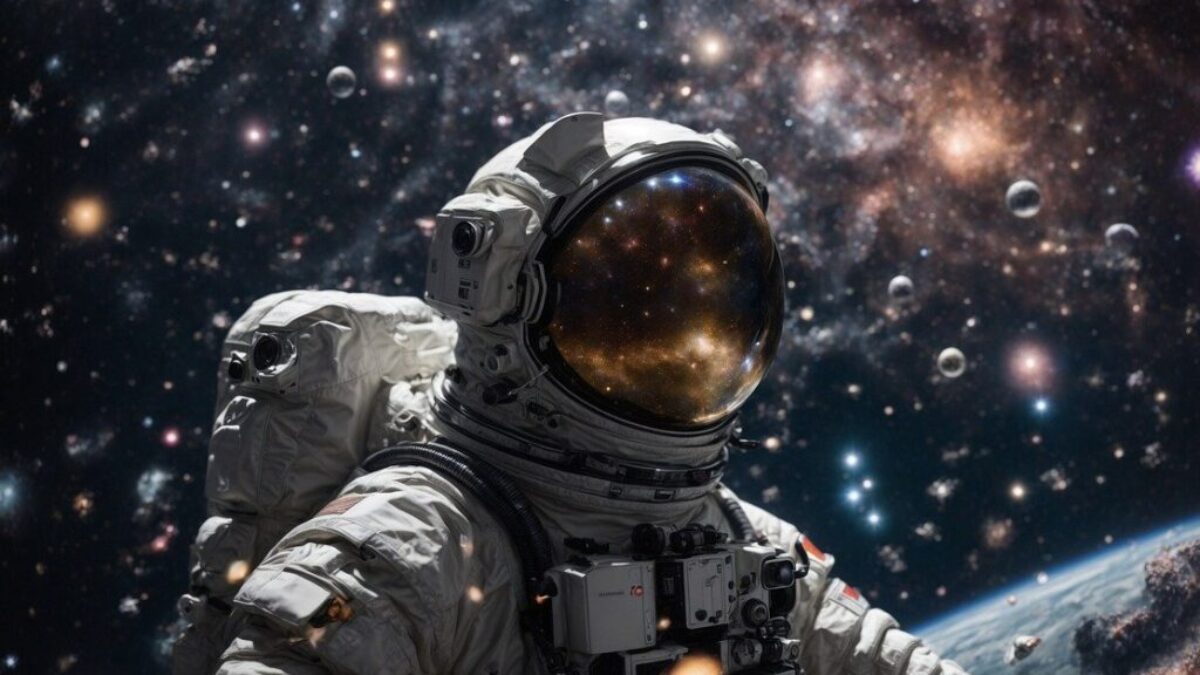 ai generated, astronaut, space