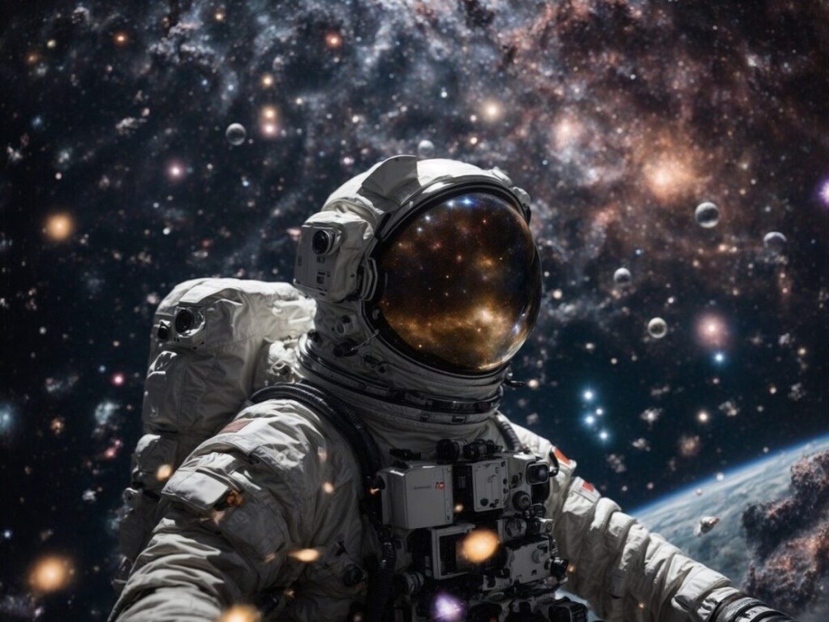 ai generated, astronaut, space
