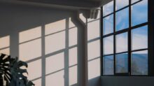 white painted wall close-up photography