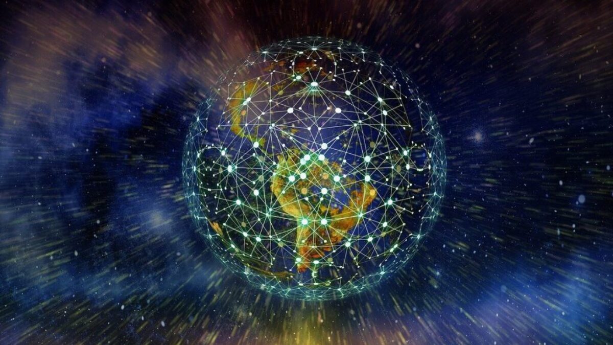 earth, network, blockchain