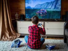 computer games, game console, baby