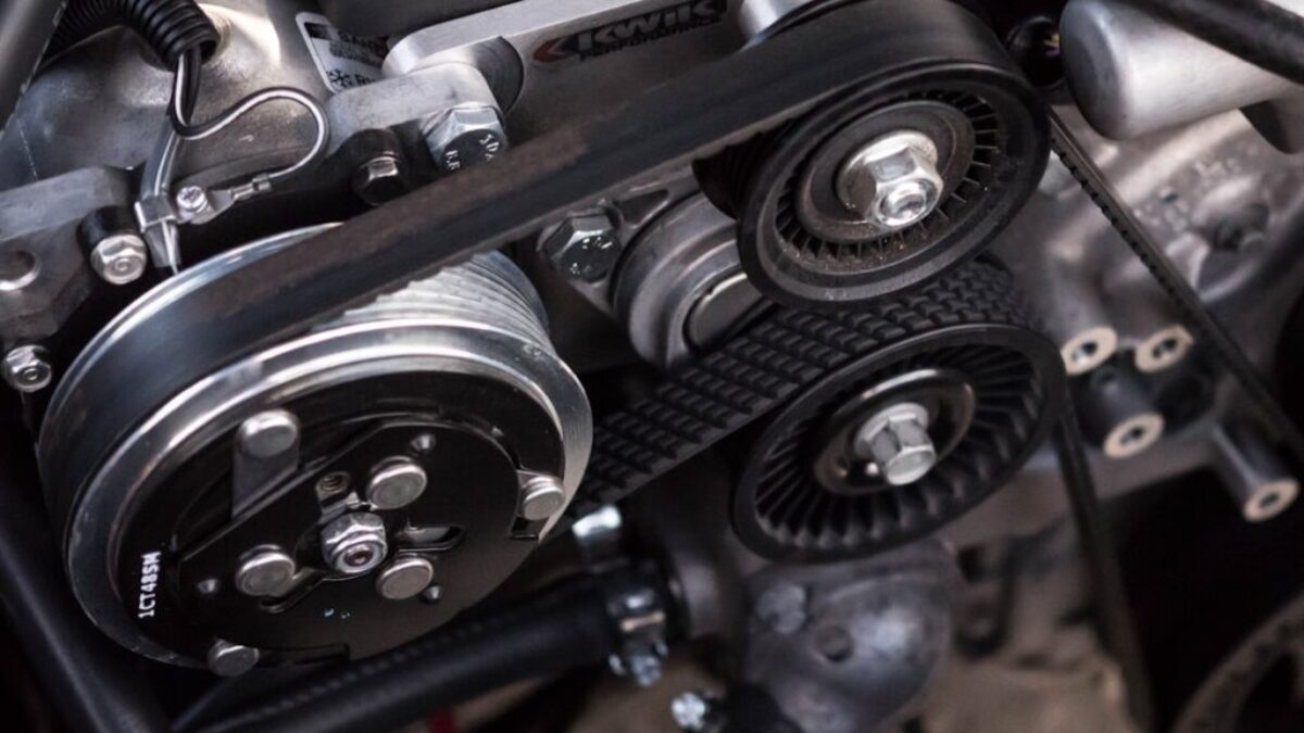 gray and black engine