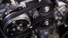 gray and black engine