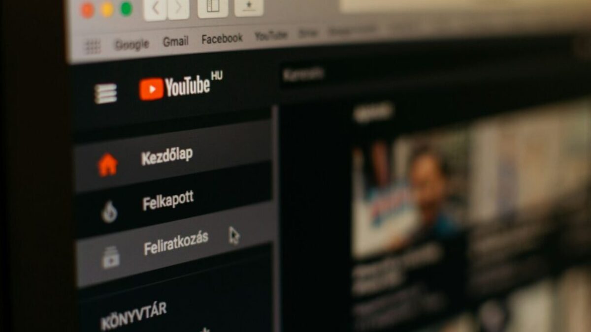 Youtube website screengrab