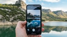 person holding phone