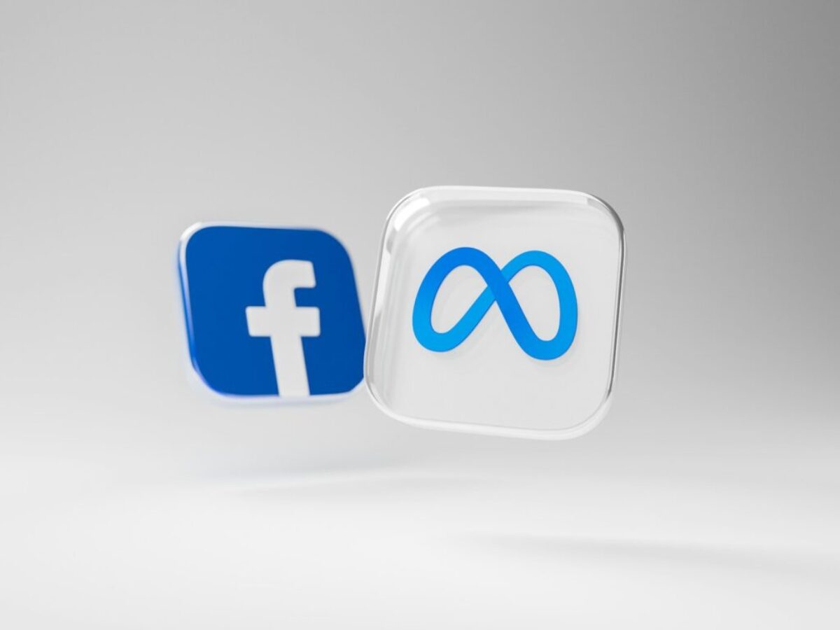 a white and blue square with a blue and white facebook logo