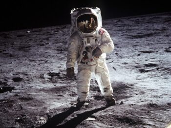 astronaut, moon landing, apollo 11