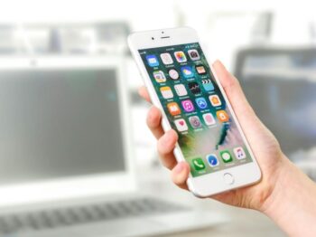 Person Holding Silver Iphone 7