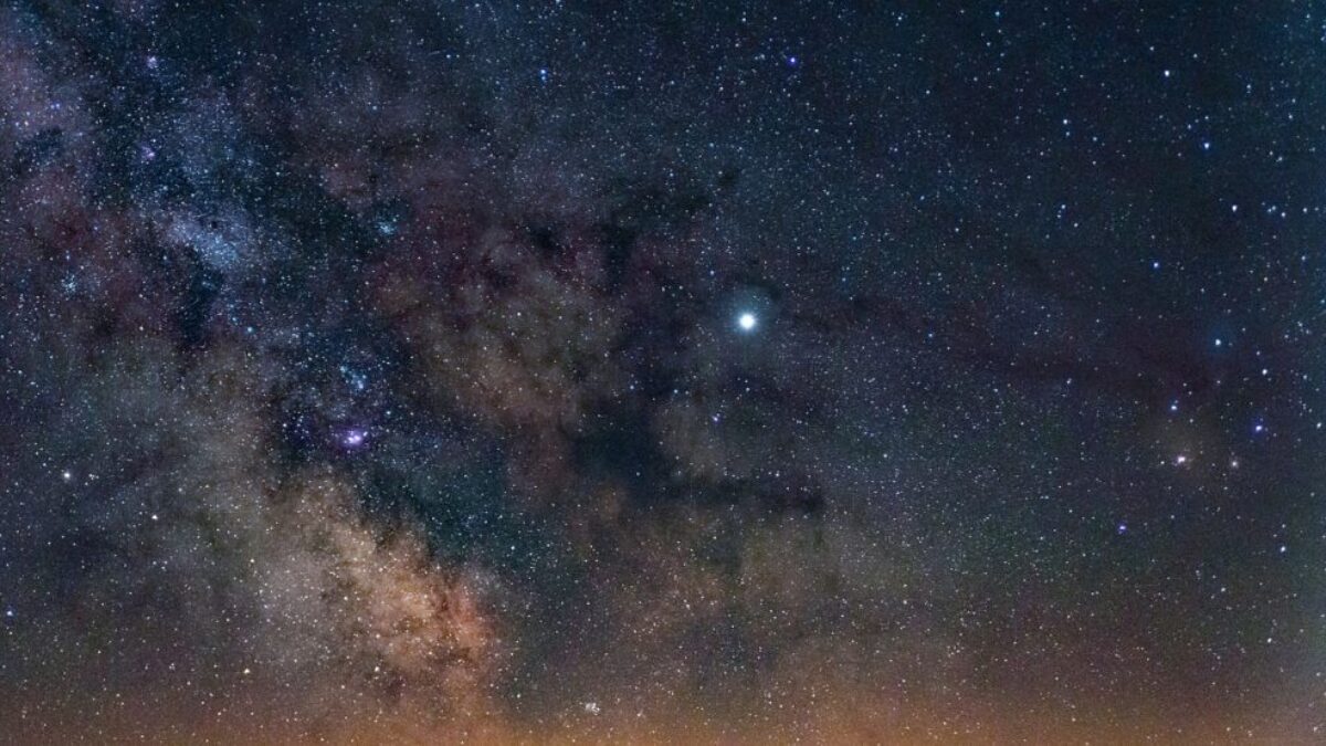 astronomy, milky way, core