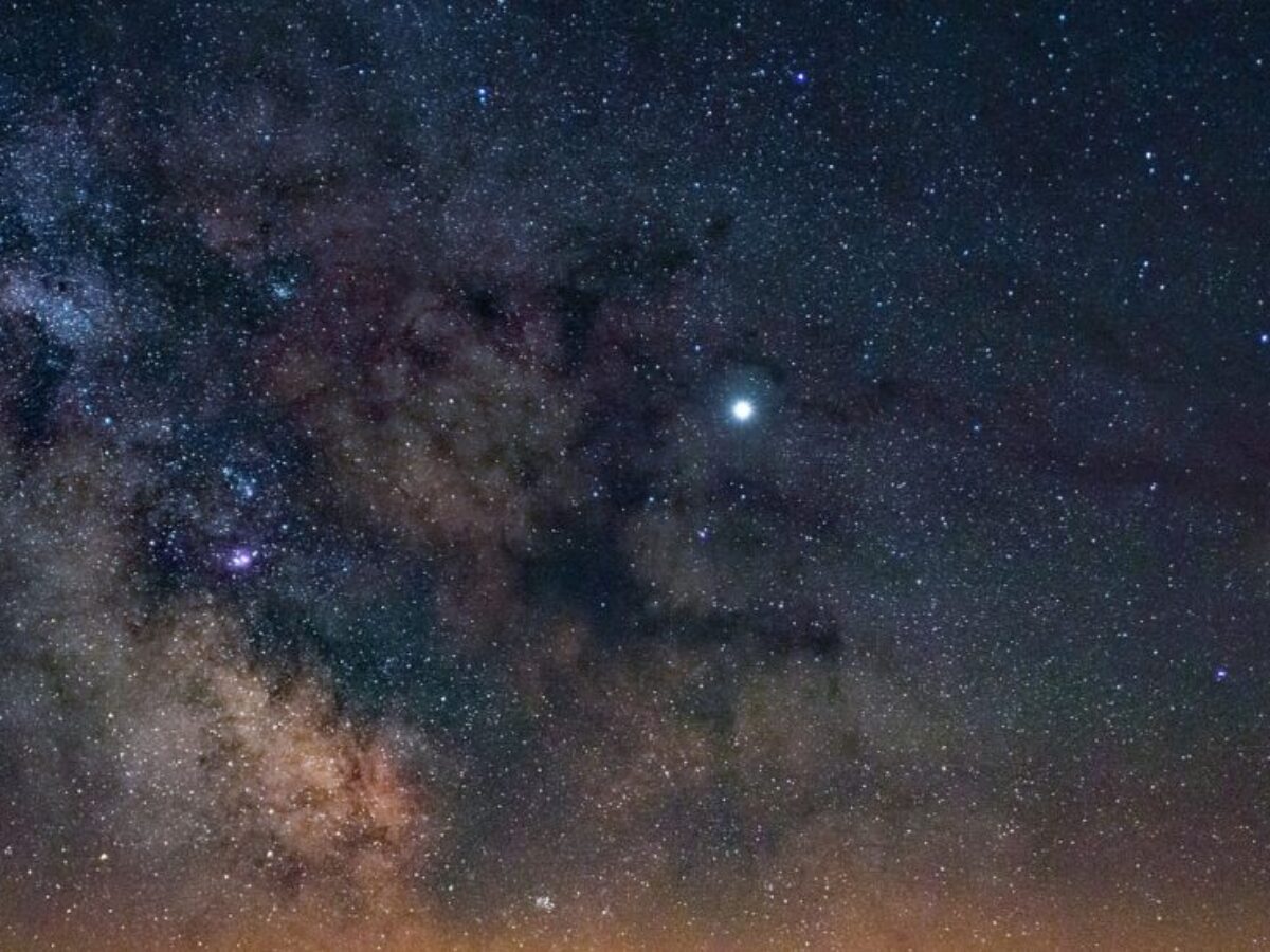 astronomy, milky way, core