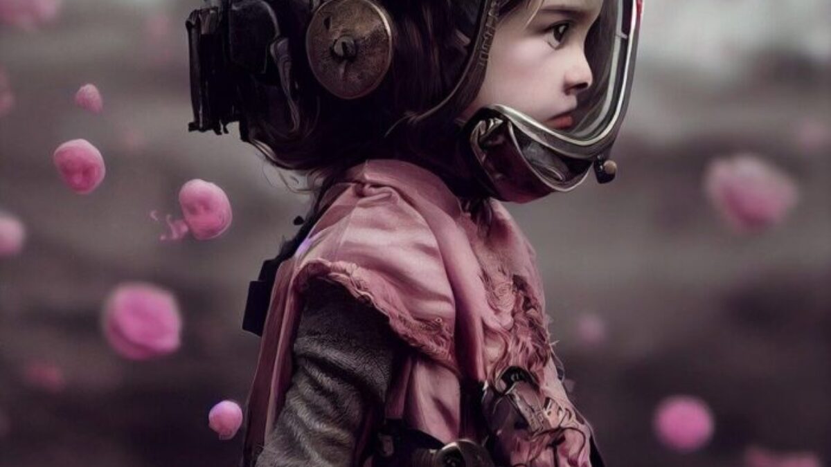 little girl, dystopia, post war