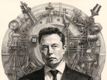 ai generated, man, elon musk