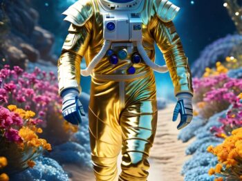 ai generated, astronaut, space