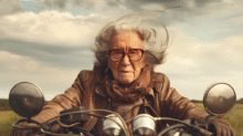 senior woman, woman, gentlemen